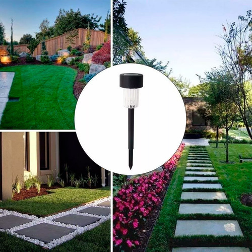 Luces Solar Farol Estaca Antorcha Luz Led Jardin X4 Atrix ®