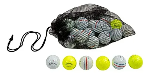 24 Bolas De Golf Usadas Recicladas Callaway Erc Triple Track
