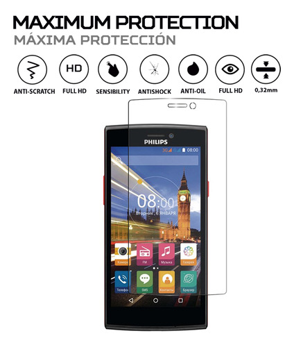 Protector Pantalla Antishock Para Philips S337