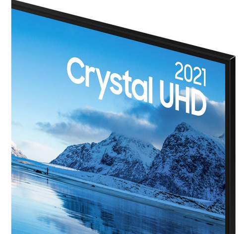 Imagem 3 de 7 de Smart Tv Samsung 50 4k Wi-fi Tizen Crystal Un50au8000gxzd