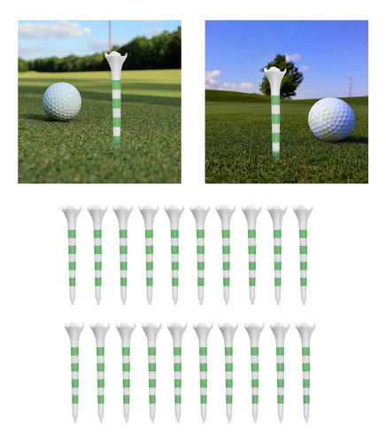 2 Juego De Tees De Golf Premium Para Mejorar El 2 Piezas