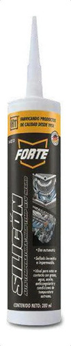 Silicon Automotriz Rtv Alta Temperatura Negro 2 Forte 160213