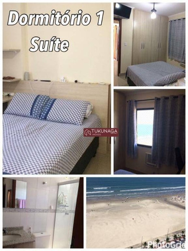 Apartamento Com 3 Dormitórios À Venda, 90 M² Por R$ 425.000,00 - Vila Guilhermina - Praia Grande/sp - Ap4892