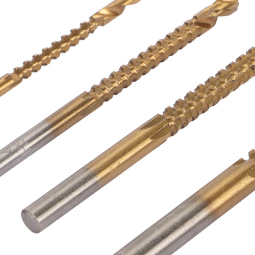 . Broca Sierra En Espiral 6 Piezas 3 A 8 Mm Hss Lado Dentado