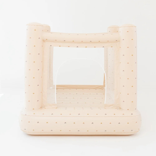 Mini Castillo Inflable De Arcoíris De Pvc De Alta Calidad