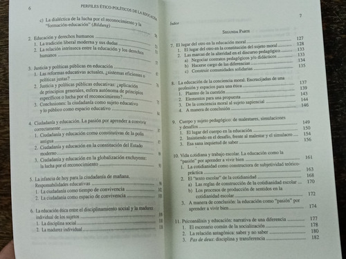 Imagen 4 de 6 de Perfiles Etico Politicos De La Educacion * Carlos Cullen *