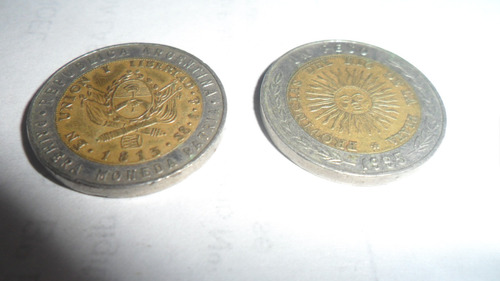 Moneda Argentina 1 Peso 1995 ( Variante 1) (Usado)
