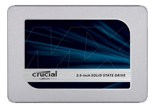 Imagen 1 de 1 de Disco Ssd Crucial Mx500 500gb Sata 2.5 Ct500mx500ssd1