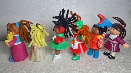 Cabbage Patch Kids Muñequitas 1992 94 Mcdonald's Lote De 6 (Usado)