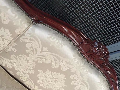 Poltrona Y Sofa Morderlo Petit Bergere Madera De Caoba