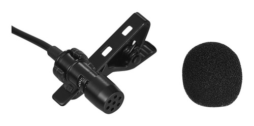 Microfone De Lapela De Lavalier De Cabeça Dupla Andoer 4.5m