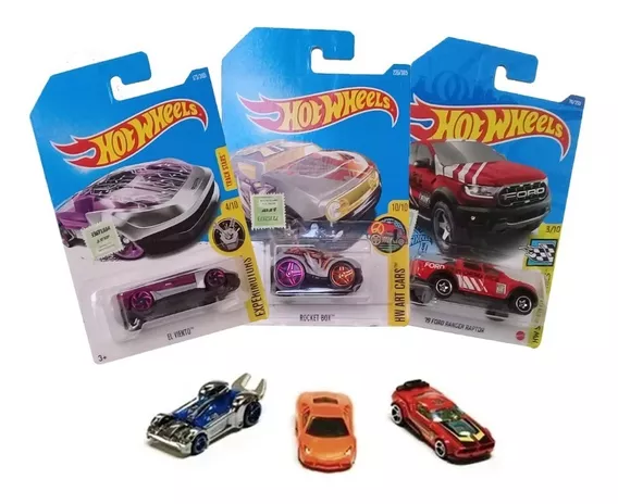 Pack Hot Wheels Vehículos Básicos Surtidos X 72 Premium