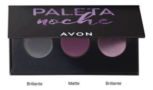 Paleta Trío De Sombras Para Párpados | Noche - Avon