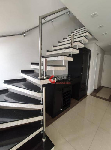 Imagem 6 de 29 de Cobertura Com 3 Dormitórios À Venda, 200 M² Por R$ 1.100.000,00 - Vila Dayse - São Bernardo Do Campo/sp - Co0204