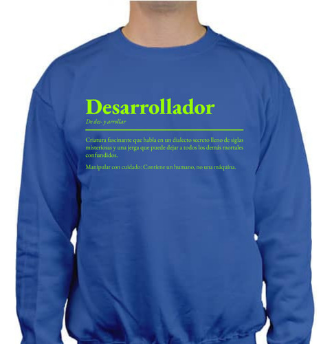 Sudadera Definición Desarrollador - Divertido - Regalo