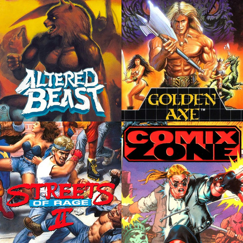 Altered Beast + Golden Axe + Streets Of Rage ~ Ps3