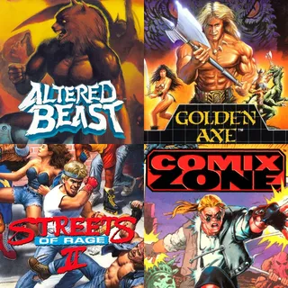 Altered Beast + Golden Axe + Streets Of Rage ~ Ps3