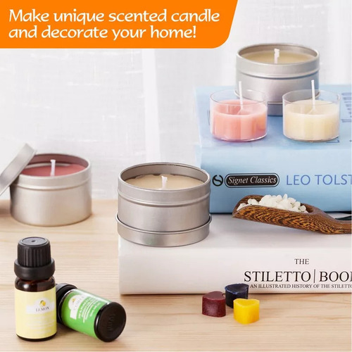 * Kit De Fabricação De Velas Artesanal Para Fazer Velas Diy