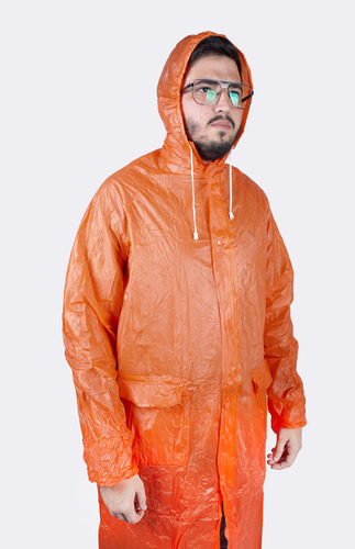 Impermeable  Tipo Gaban De 100 Micras