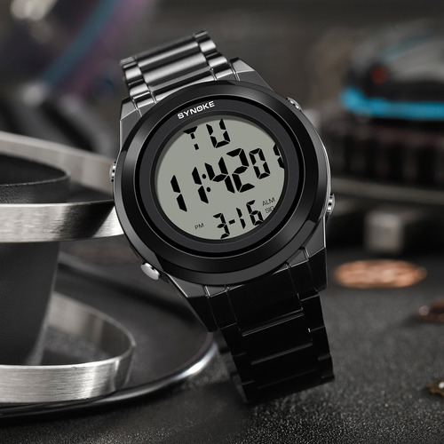 Reloj De Pulsera Synoke Para Hombre, Digital, Moderno Y Depo