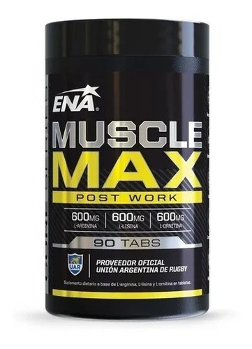 Muscle Max Aminoacidos Ena Desarrollo Muscular. Arginina.