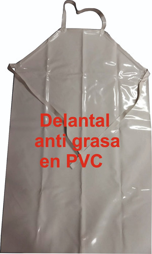 Delantal Impermeable Carnicería Frigorífico Pescaderia  Pvc