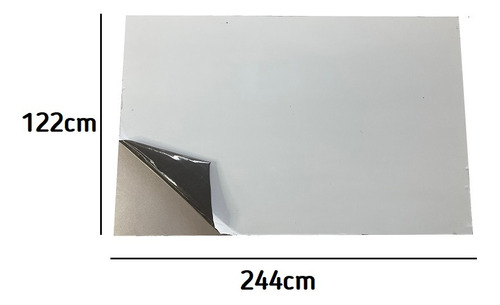 Chapa Placa De Aluminio Compuesto 244cm X 122cm X 3mm