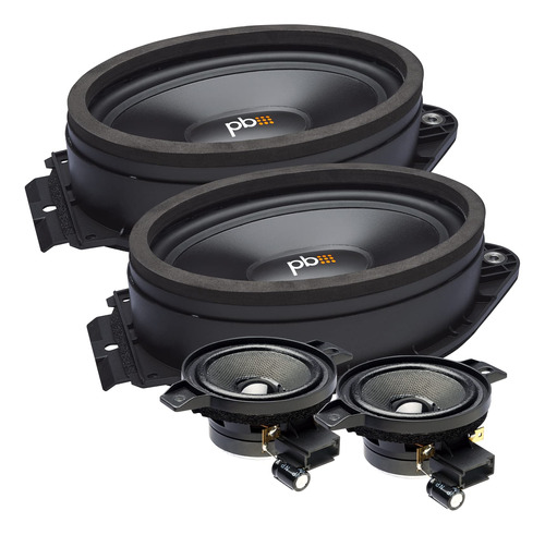 Powerbass Oe69c-gm - 6 X 9 Pulgadas De Ajuste Directo Compat