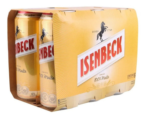 Cerveza Isenbeck Pack X 24 Latas (473ml) - Bodega De Sabores