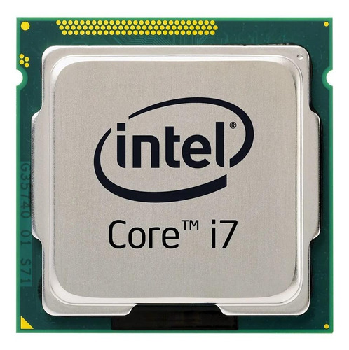 Processador gamer Intel Core i7-8700 BO80684I78700  de 6 núcleos e  4.6GHz de frequência com gráfica integrada