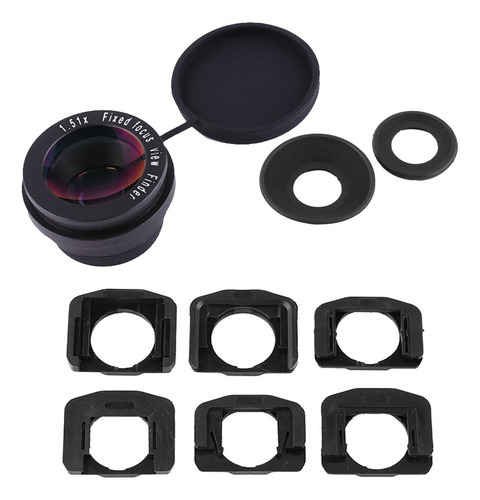 Ocular Con Lupa Y Visor Fijo De 1,5x Para Cámara Réflex Digi