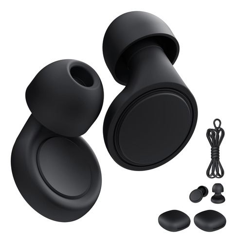 Tapones Para Los Oídos Silicona Suave 25 Db 2 Pares Color