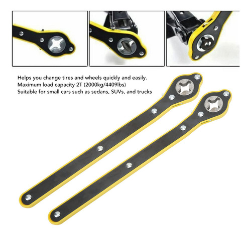 Llave De Gato De Tijera Para Automóvil Ajustable Trinquete