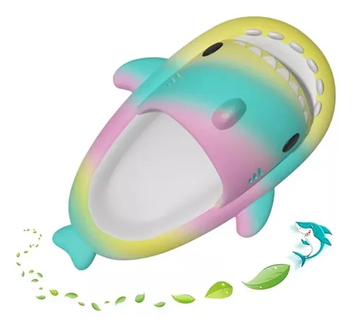 comprar Chanclas Sharklas Original Kids Shark Par Para Niños Y Niñas