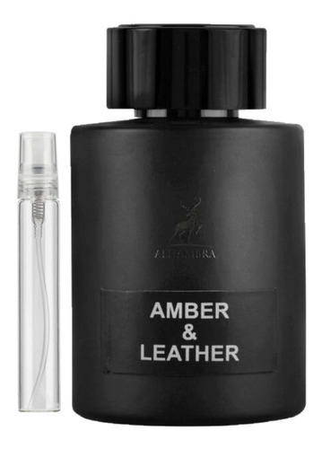 Perfume Amber & Leather Maison Alhambra Muestra 10ml Decant
