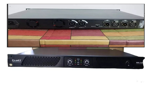 Amplificador Ce-ance Mx-1.0 2 Canales 1000w