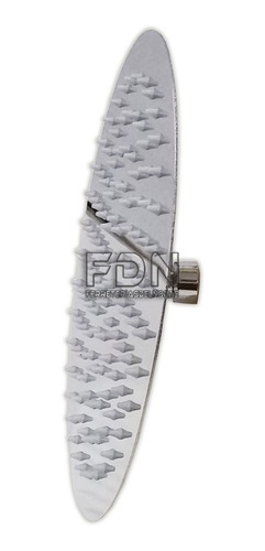 Imagen 4 de 7 de Flor De Ducha Circular Daccord Acero Inoxidable 200mm - Fdn