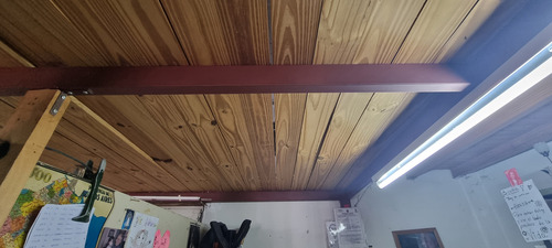 Entrepiso Hierro Y Madera. Para Depósito. 11x4x2 Mts Alto. (Usado)