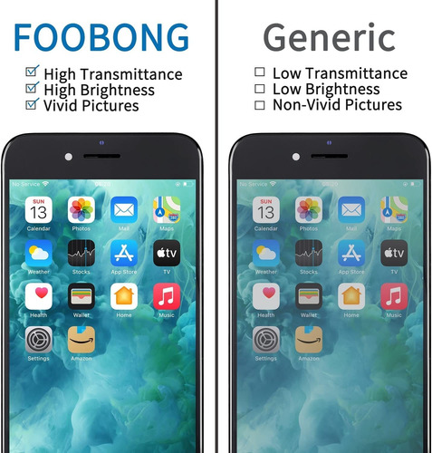 Reemplazo De Pantalla Para iPhone 7 Con Botón De Inicio, Foo