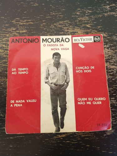 Disco Simple, Antonio Mourao,o Fadista Da Nova Vaga