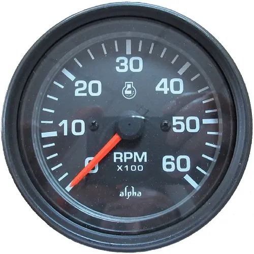Tacómetro Electrónico 6000 Rpm 12/24v 52mm | Cuotas sin interés