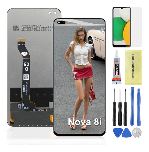 Pantalla Para Huawei Nova 8i Nen-lx3 / Honor 50 Lite Origina