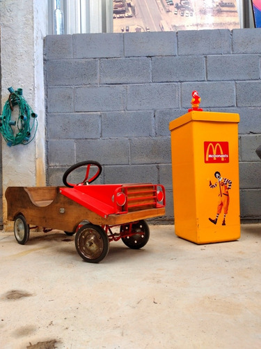 Lixeira Antiga - Mc Donalds Americana - Limda Peça