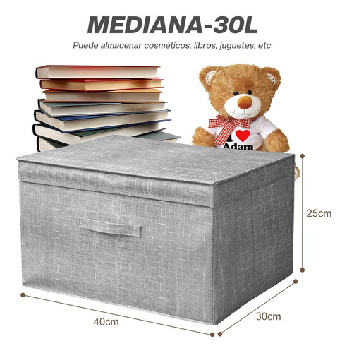 Cajas De Almacenamiento Plegables, Juego De 3 Caja