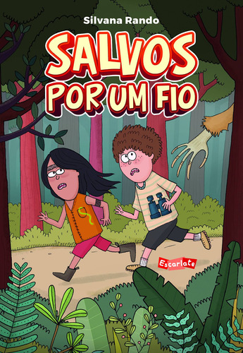 Salvos por um fio, de Rando, Silvana. Brinque-Book Editora de Livros Ltda, capa mole em português, 2021