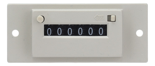 Contador Digital Electromagnético 0999999 De 6 Dígitos