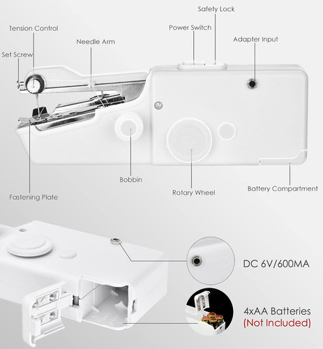 .. Máquina De Coser Portátil Multifuncional | Porque .