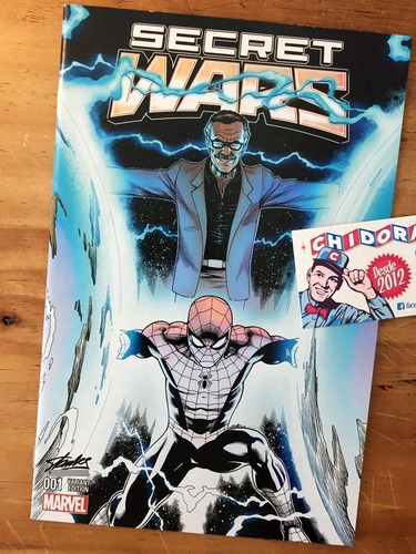 Comic - Secret Wars Fade Stan Lee Mcguinness Spider-man Var