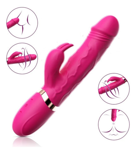 Massageador Elétrico Profissional Paty Texturizado Max Top Preto