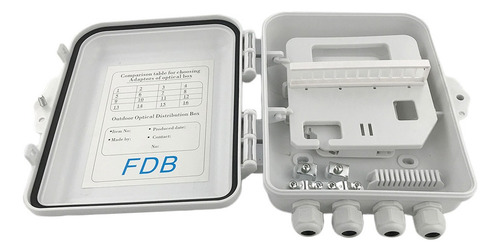 K Caja De Terminales De Fibra Óptica Distribución Del Plc